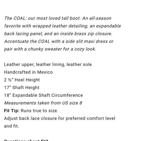 Freebird “coal” tall all leather lace up boots, cognac color - Picture 2 of 7